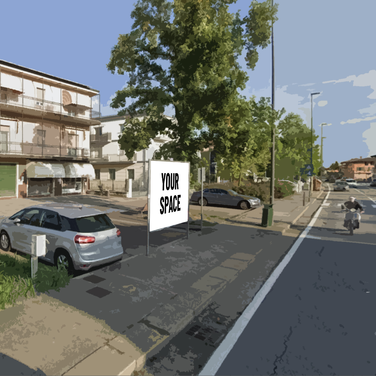 SPAZIO PUBBLICITARIO 300 x 200 Via Polo (BRESCIA) Dal 19/10/2026 al 01/11/2026 14 giorni